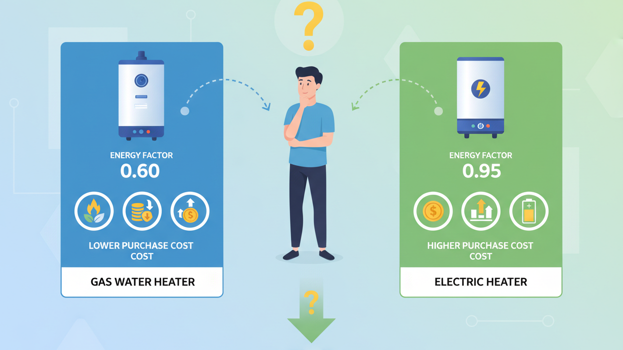 電熱水爐VS煤氣熱水爐 - 兩者有什麼分別?安裝前有什麼考慮因素?