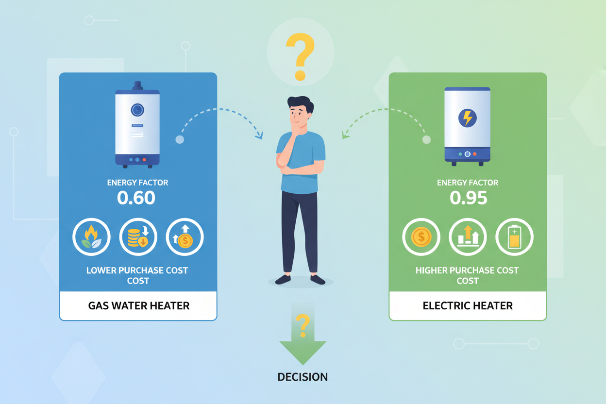 電熱水爐VS煤氣熱水爐 - 兩者有什麼分別？安裝前有什麼考慮因素？