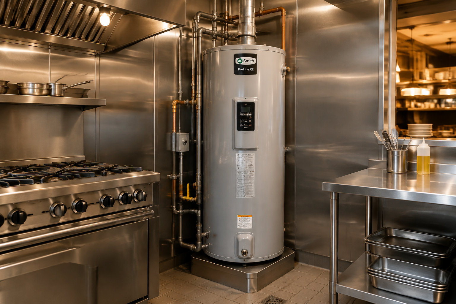 餐廳廚房熱水爐點揀？商用熱水容量計算指南｜HB Heating