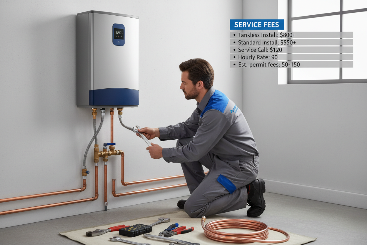 2026年香港儲水式電熱水爐安裝方法及價錢一覽